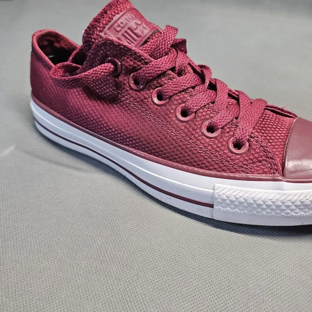 Converse Chuck Tailor All Star Ox Unisex 155420f-RHUBARB/WHITE/BROWN 7w/5m - Picture 5 of 10